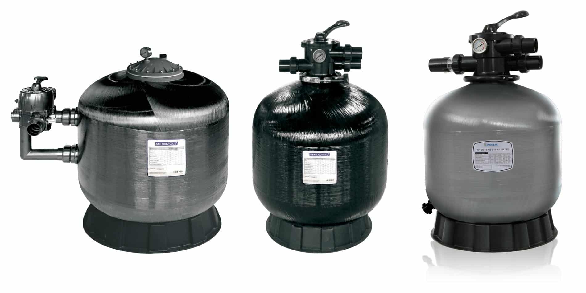 Different Sand Filters